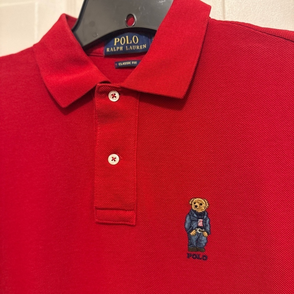 Ralph Lauren Vibrant Red Polo. Classic hard to find. - Picture 4 of 7